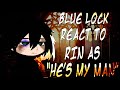 ⚽️💯🩸 | | BLUE LOCK react to RIN as “HE’S MY MAN” | | 2X SPEED | | 🇧🇷🇺🇸