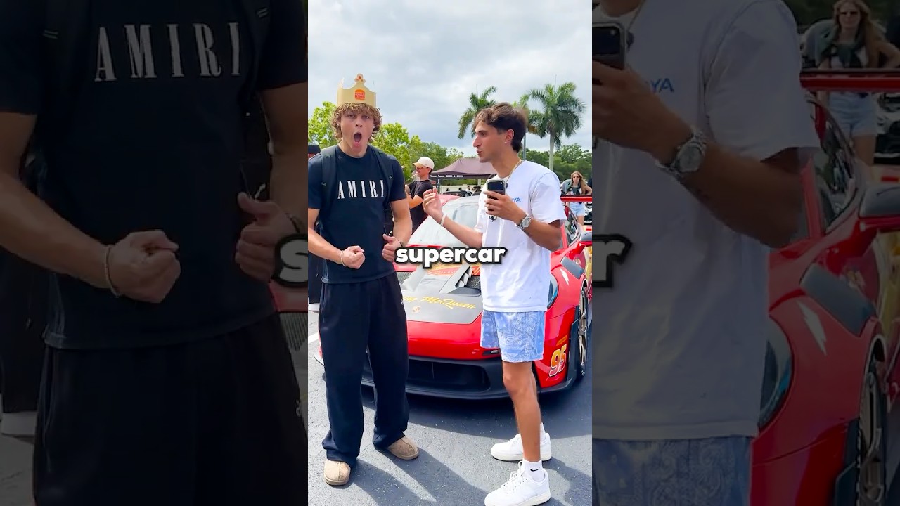Can YOU Get 10 Fist Bumps From SuperCar Owners?😳🤜🤛