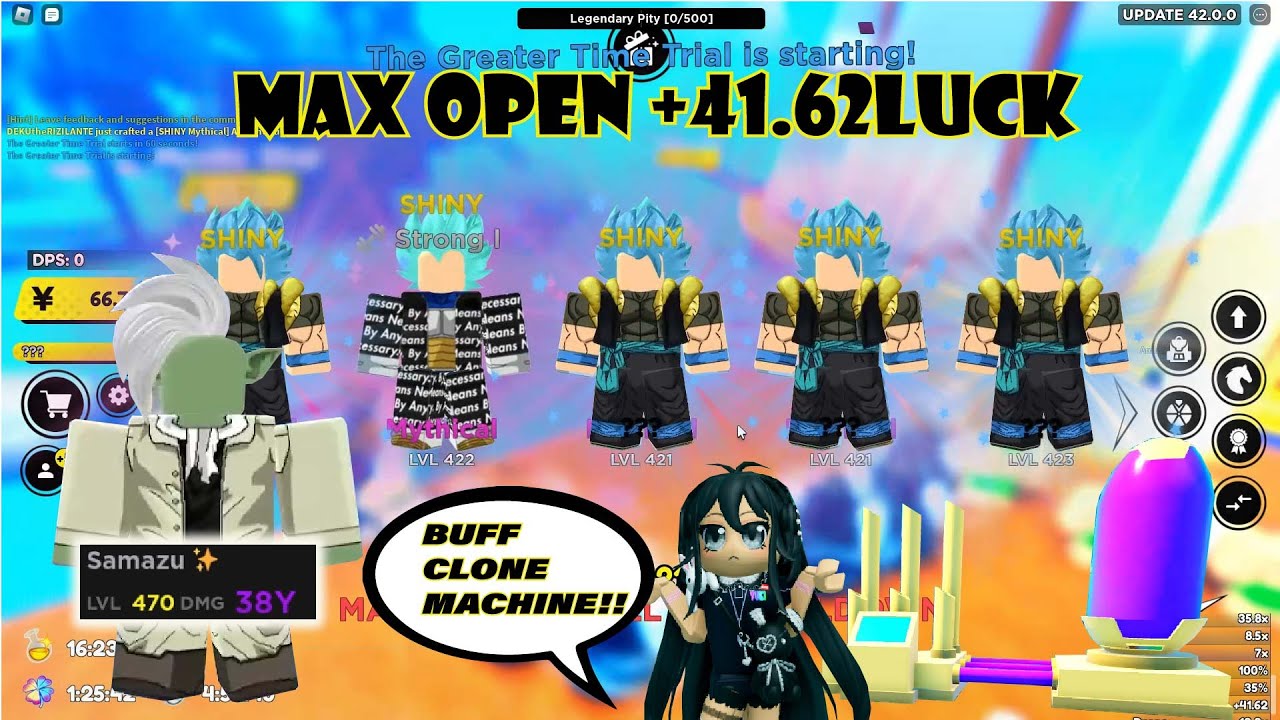 Max Open +68LUCK New Update 49 Got New Divine [KING OF VAMPIRES