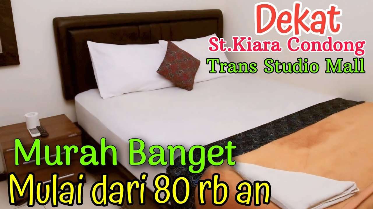 Penginapan Paling murah di Sekitar St. Kiara condong Bandung || Bantal Guling Trans Bandung