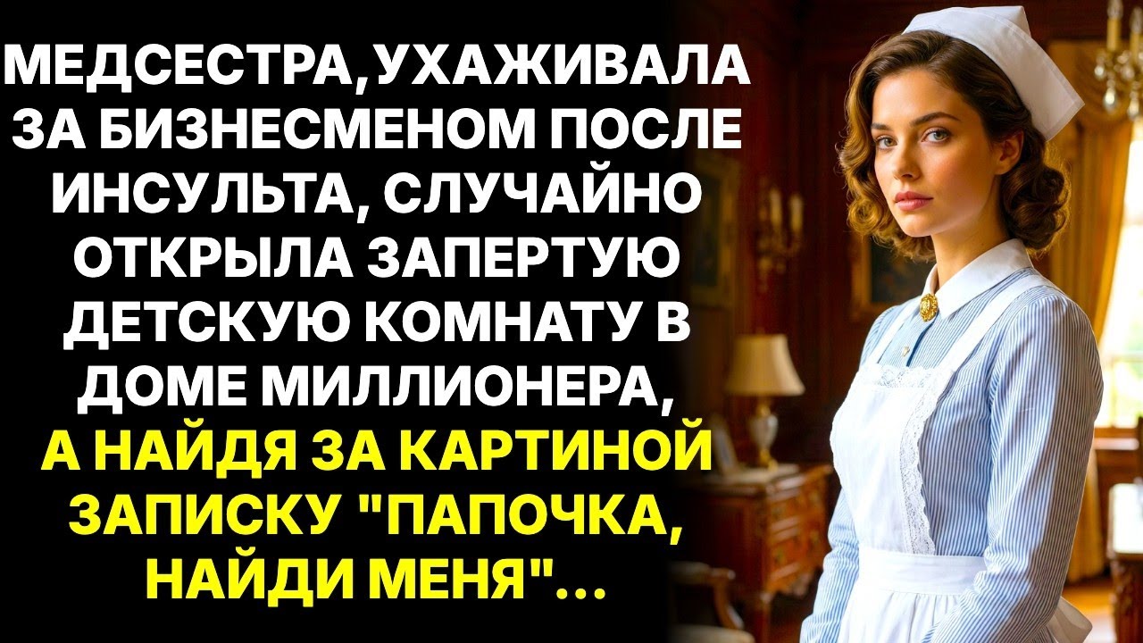 Медсестра поправила картину в детской, и та упала. За ней записка: 