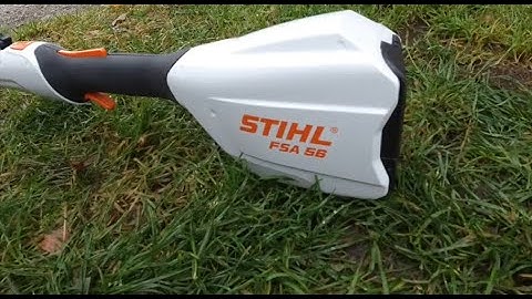 Stihl FSA 56 | Replacing trimmer line