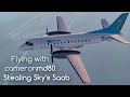 Stealing Sky's Saab but Something Fails Every 5 Minutes | MYNN-MYGF | X-Plane 11.50b4 | Vulkan