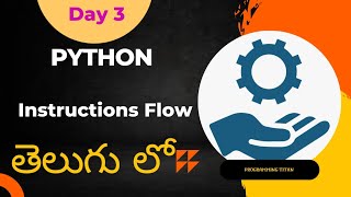 Instructions flow and variables assignment  in python education pythoncoding trending