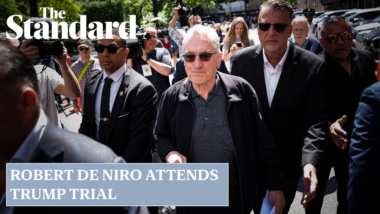 Donald Trump trial: Biden campaign sends De Niro to court to put focus ...