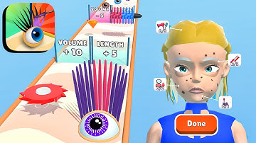 Dream Lashes ​- All Levels Gameplay Android,ios (Levels 1-2)