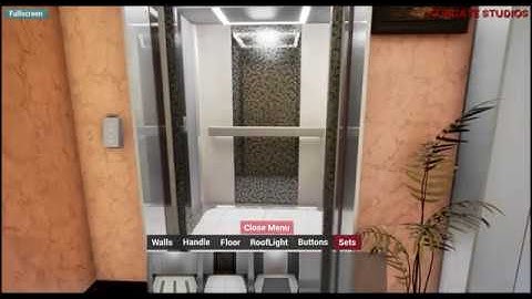Real-time Elevator Customization Archviz - Unreal Engine