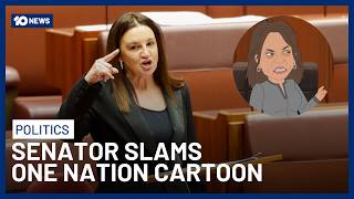 Senator Jacqui Lambie Slams One Nation & Pauline Hanson After Controversial Cartoon | 10 News
