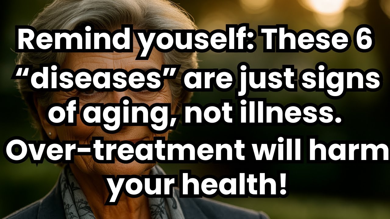 Напомните себе: эти 6 «болезней» — всего лишь признаки старения, а не заболевания!