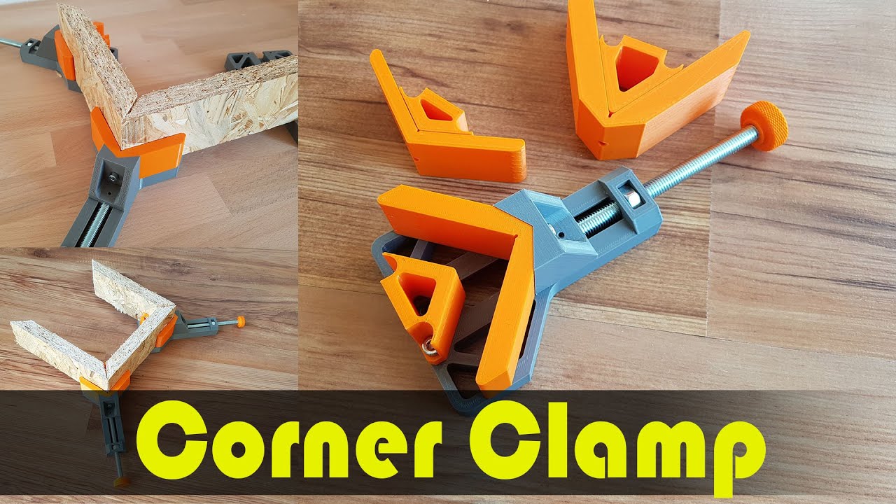 3D Printed Tool - Corner Clamp - YouTube.