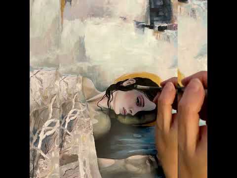 Frozen Mirror embellished print process