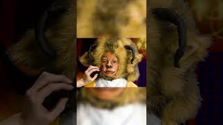 Beast Face Paint Tutorial! Beauty and the Beast Makeup for Kids! | We Love Face Paint #shorts