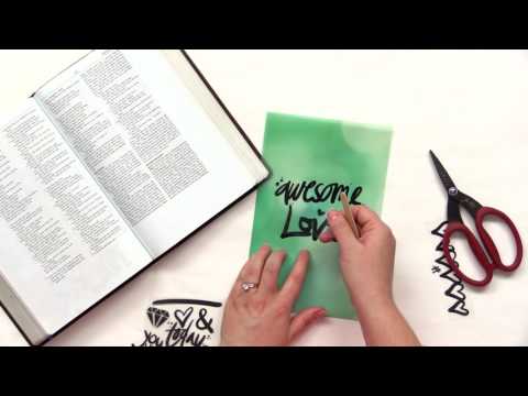 How to Create Vellum Inserts in Your Journaling Bible | Lesson 2 | Rebekah R Jones