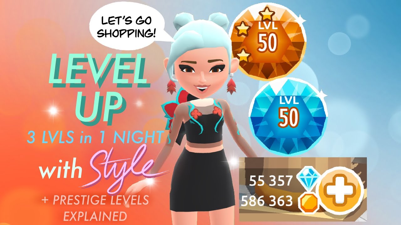 LEVEL UP 3 LVLS 1 NIGHT with Style on Hotel Hideaway! Let’s Go Shopping