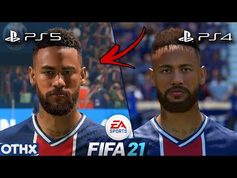 FIFA 21 | NEW PS5 Vs PS4 Faces | PSG W/ Neymar, Mbappe! @Onnethox