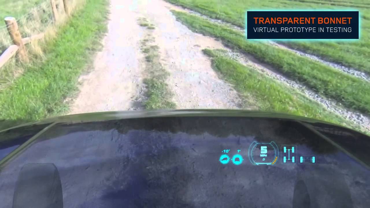 Car Design: Land Rover 'Invisible Car' Technology