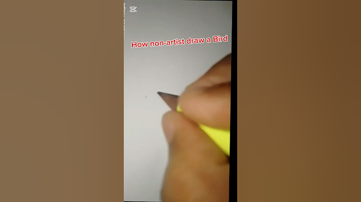 artist vs normal person draw a Bird