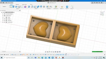 Autodesk Fusion 360 Molding and Casting Heart