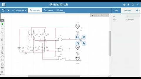 Binary to Gray (online multisim)