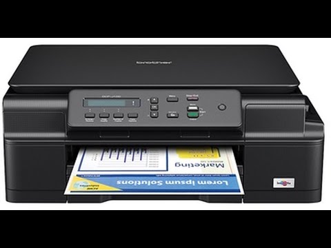 Impresora Brother DCP-J100 no imprime - YouTube
