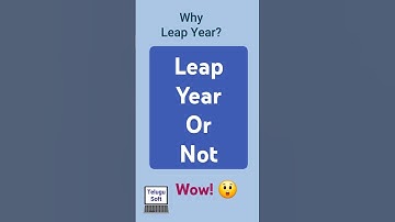 Python Program 5: Leap Year or Not 😲 Know Why 🤔 #shorts  #python #coding #telugu