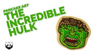 How to Draw Hulk Pancake Art