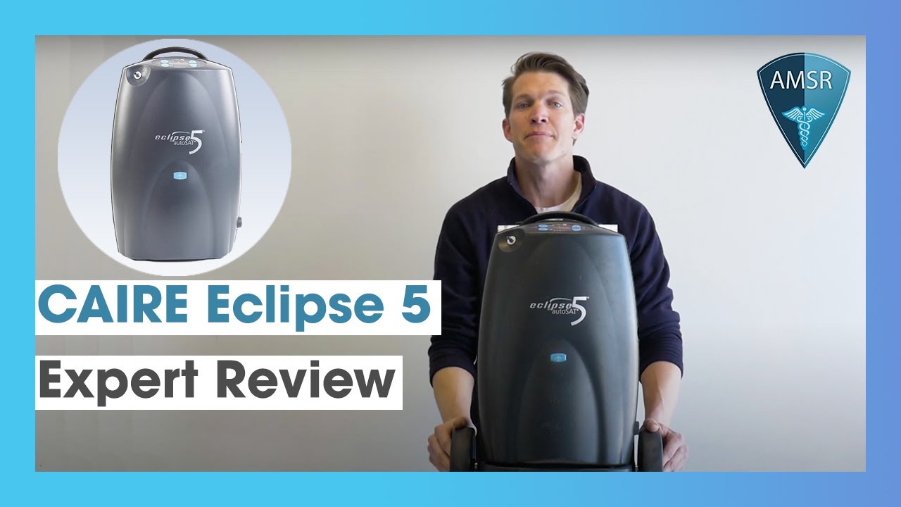 video CAIRE SeQual Eclipse 5 Portable Concentrator Review
