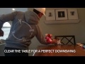 CLEAR THE TABLE FOR A PERFECT DOWNSWING CLEAR THE TABLE FOR A PERFECT DOWNSWING