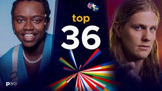 My Top 36 Eurovision 2021 | NEW: Sweden 🇸🇪 Iceland 🇮🇸