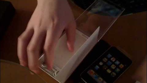 ipod touch 2nd generation unboxing