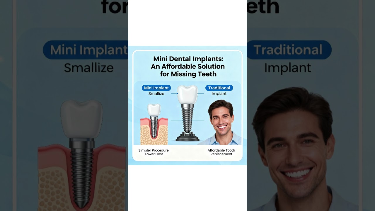 Mini Dental Implants: An Affordable Solution for Missing Teeth