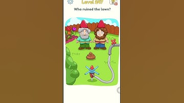 DOP 3 : Level 247 Who ruined the lawn? #solutions #walkthrough #shorts #funny #deleteonepart #dop3