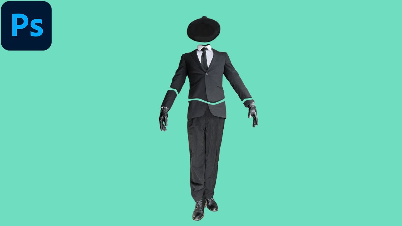 フォトショの基本で透明人間を作ろう Photoshop Cc 使い方講座 Youtube