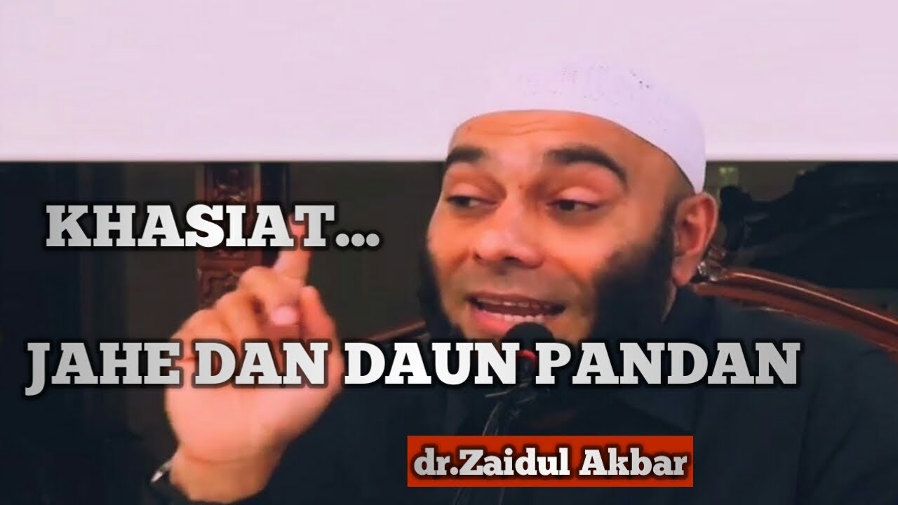 Khasiat Jahe dan pandan 