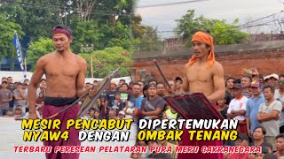 Terbaru MESIR PENCABUT NYAW4 di Pertemukan Dengan OMBAK TENANG di Peresean Pelataran Pura Meru Cakra