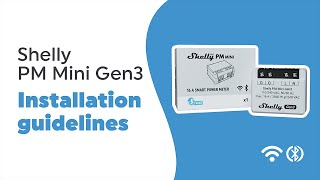Shelly PM Mini Gen3 - Installation video
