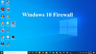 Windows 10 Firewall with Advanced Security[Hindi]|How to block apps|  windows 10 tutorial|08