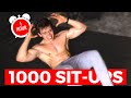 1,000 SIT UPS IN 1 HOUR CHALLENGE!