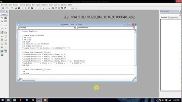 Simulasi Visual Basic vb6.0 || pengolahan citra RGB