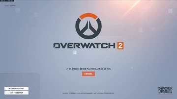 POV: You tried to play Overwatch 2 on release day