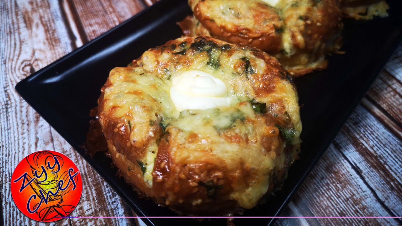 КОРЕЙСКАЯ УЛИЧНАЯ ЕДА, ЧЕСНОЧНЫЙ ХЛЕБ - YouTube