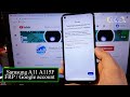 FRP Samsung A11 A115 - Google account, подтверждение аккаунта, Verify you account, 2020 (от Кас)