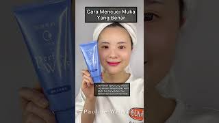 Cara Mencuci Muka Yang Benar (Agar Tidak Jerawatan & Kusam) #shorts