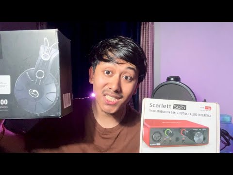 MY HOME STUDIO SETUP VIDEO ❤️ | Under ₹1lakh 💰