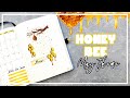 May 2024 bullet journal  set up honey bee theme  monthly cover  trackers  plan with me