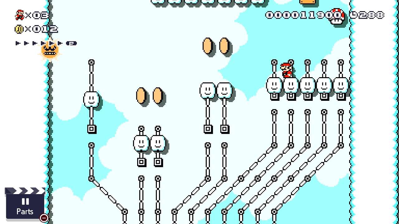 Super Mario Maker 2 - Story Mode Part 54: Angry Angry Sun