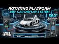 Rotating Platform for Car Display | DIY Automotive Showcase Project
