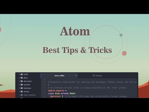 Atom editor Best tips and tricks - Tuber Tip