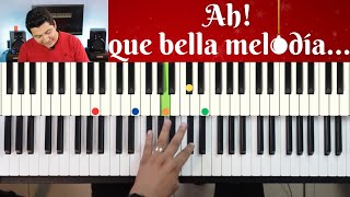 Cómo tocar una Bella melodía en esta Navidad en Piano?