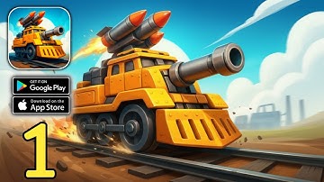 Train Attack: Merge War - Gameplay Walkthrough (Android,IOS) Part 1